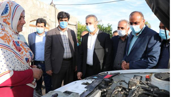 کمک 500 میلیون ریالی آبفا برای تجهیز کارگاه یک بانوی تعمیرکار سرپرست خانوار