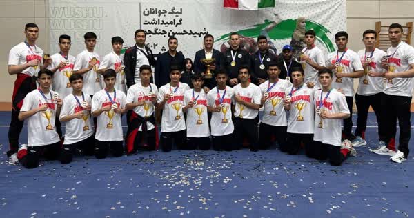 ووشو فولاد بر بام ایران ایستاد